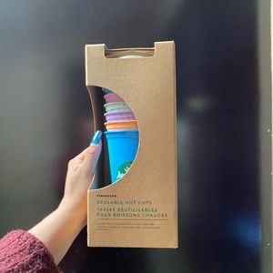 Starbucks reusable hot cups!